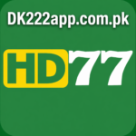 HD77 app mobile gaming interface with multiple games and rewards